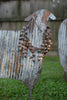 Corrugated Metal Christmas Sheep Yard Art