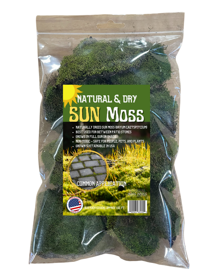 Sun Moss (Bryum Caetspitcium) 8oz
