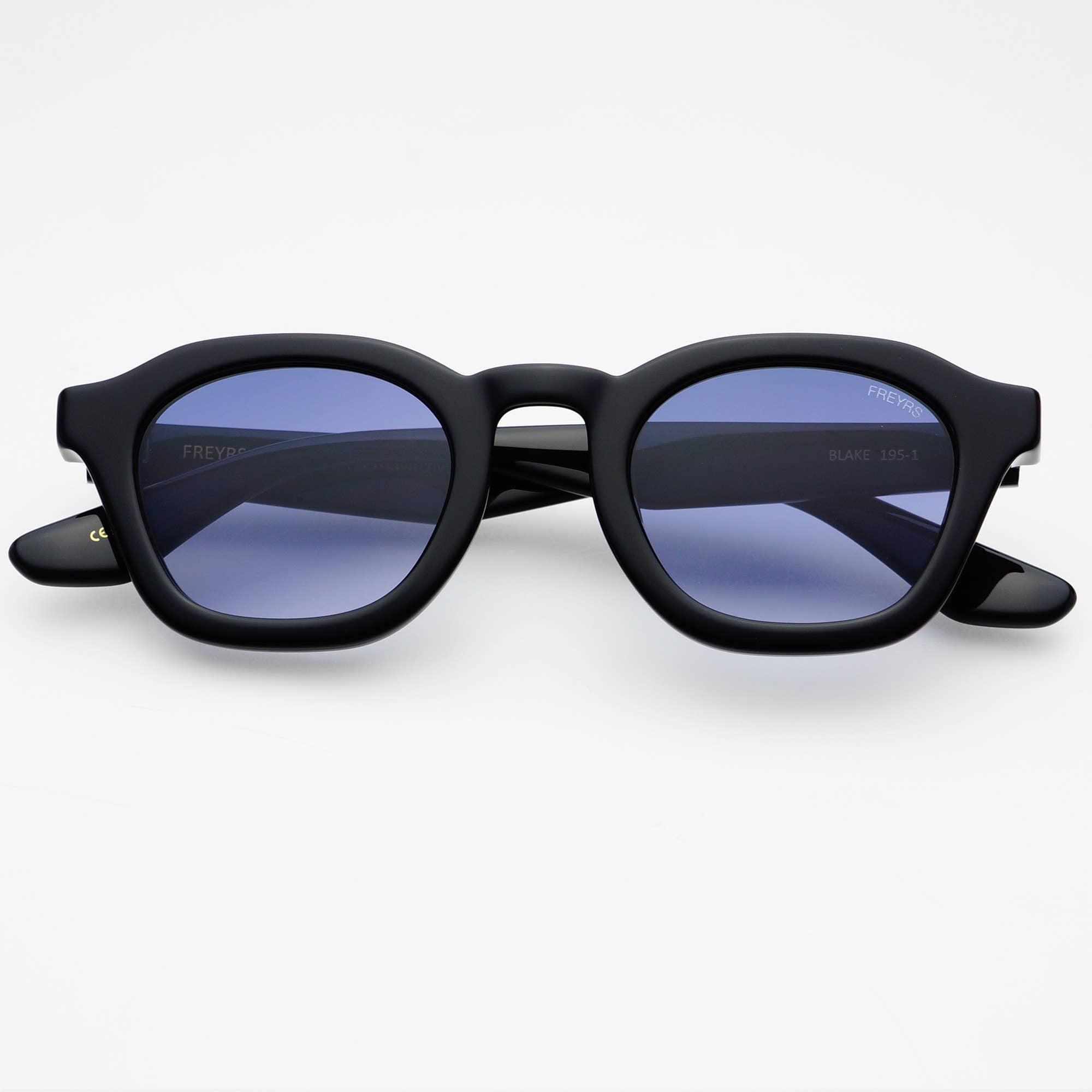 Blake Acetate Unisex Round Sunglasses
