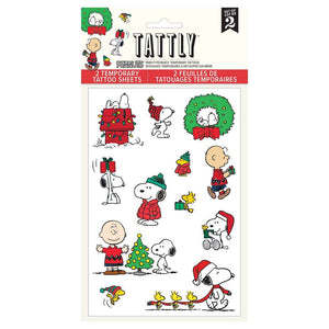 Peanuts Holiday Tattoo Sheet *New Fall 24