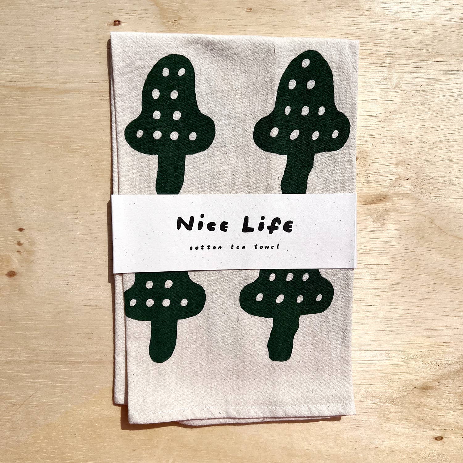 Mushroom Tea Towel