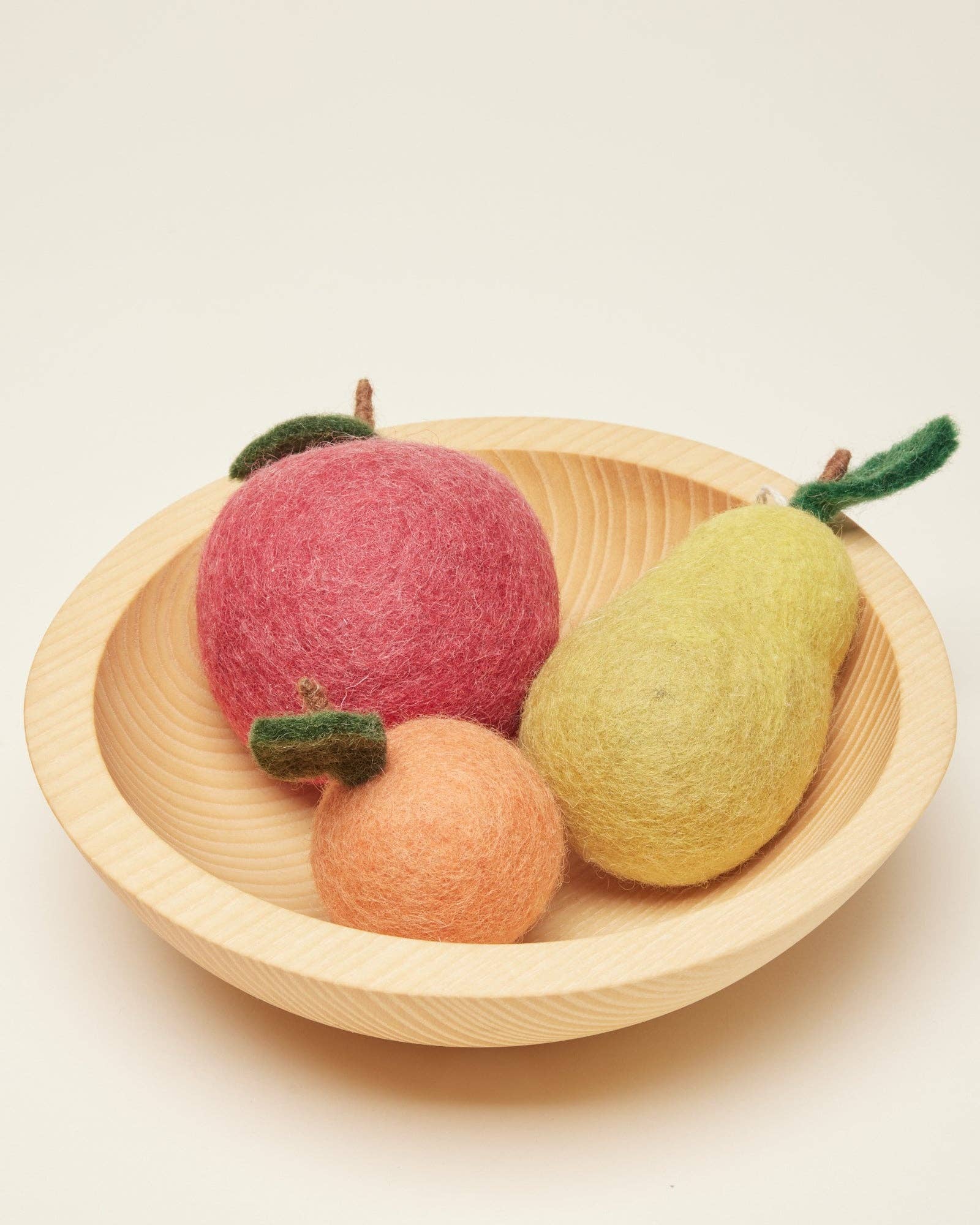 Felted Fruit Ornament