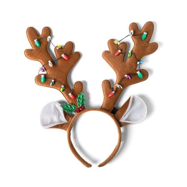 Lotsa LITES! Twinkle Tops Flashing Holiday Hat Headbands