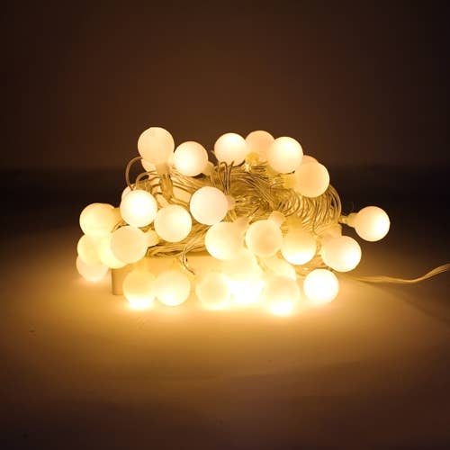 100 LED String Light Bulb w/ connector - Warm White