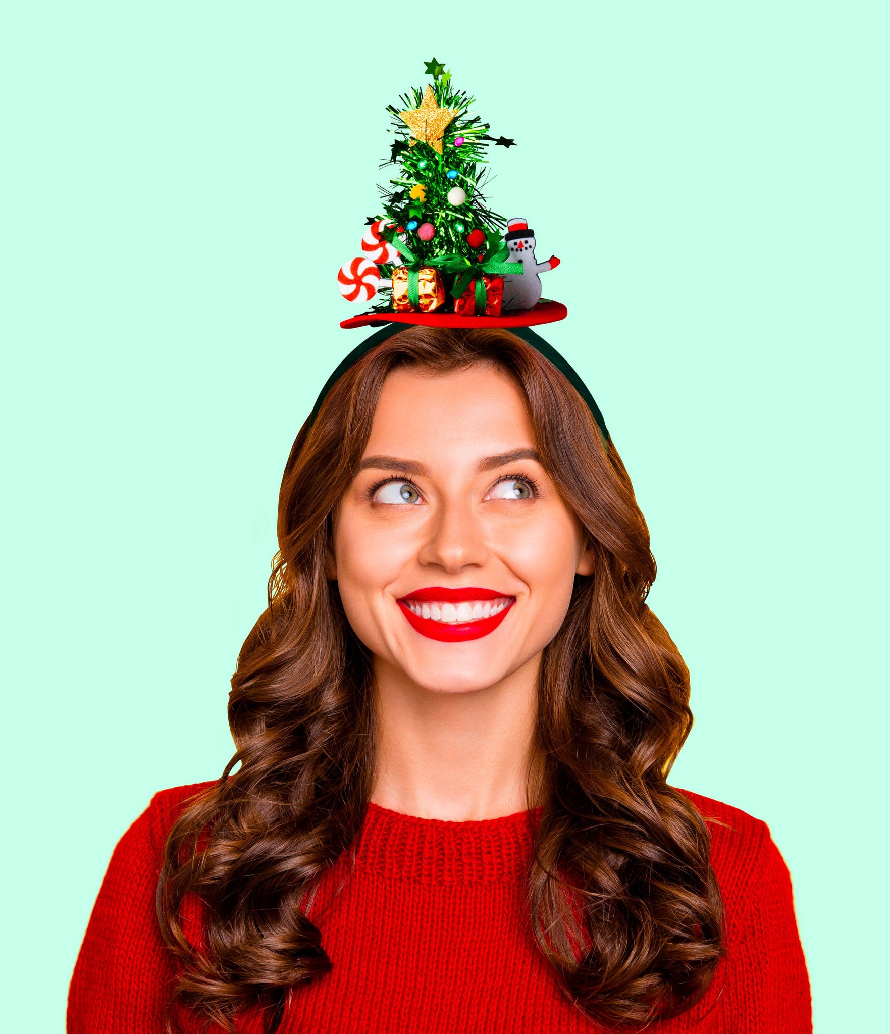 Lotsa LITES! Twinkle Tops Flashing Holiday Hat Headbands