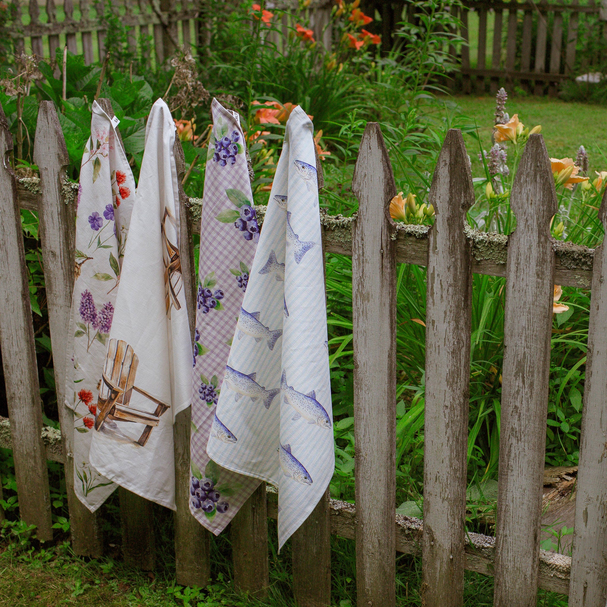Blueberries - Tea Towel