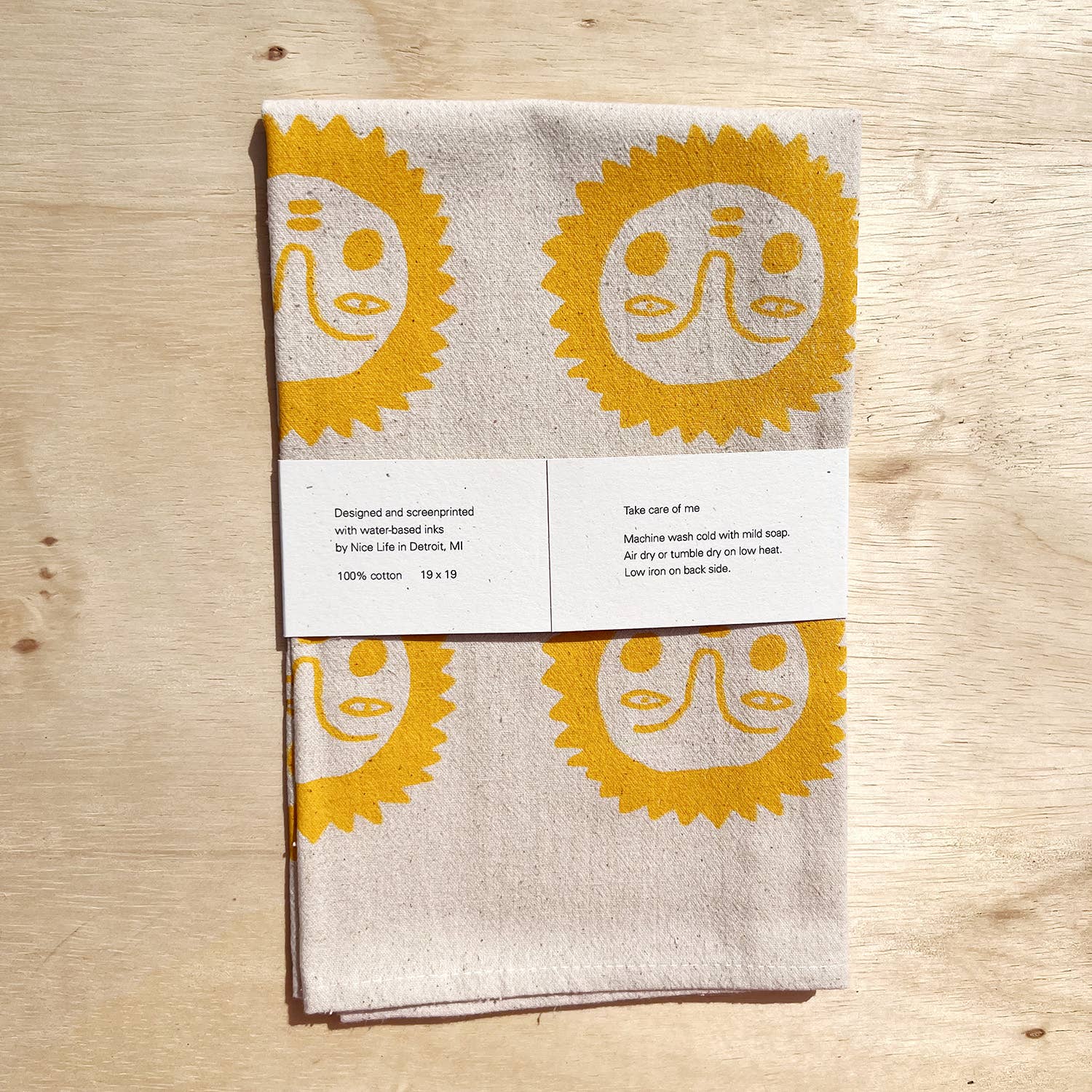 Sun tea towel