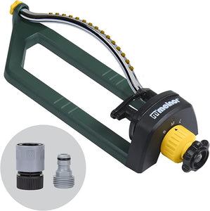 Melnor Oscillating Sprinkler W/15 Brass Nozzels 4 Adjust
