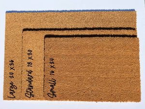 Daisy Coir Doormat