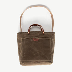 Coal Tote Bag - Waxed Field Tan
