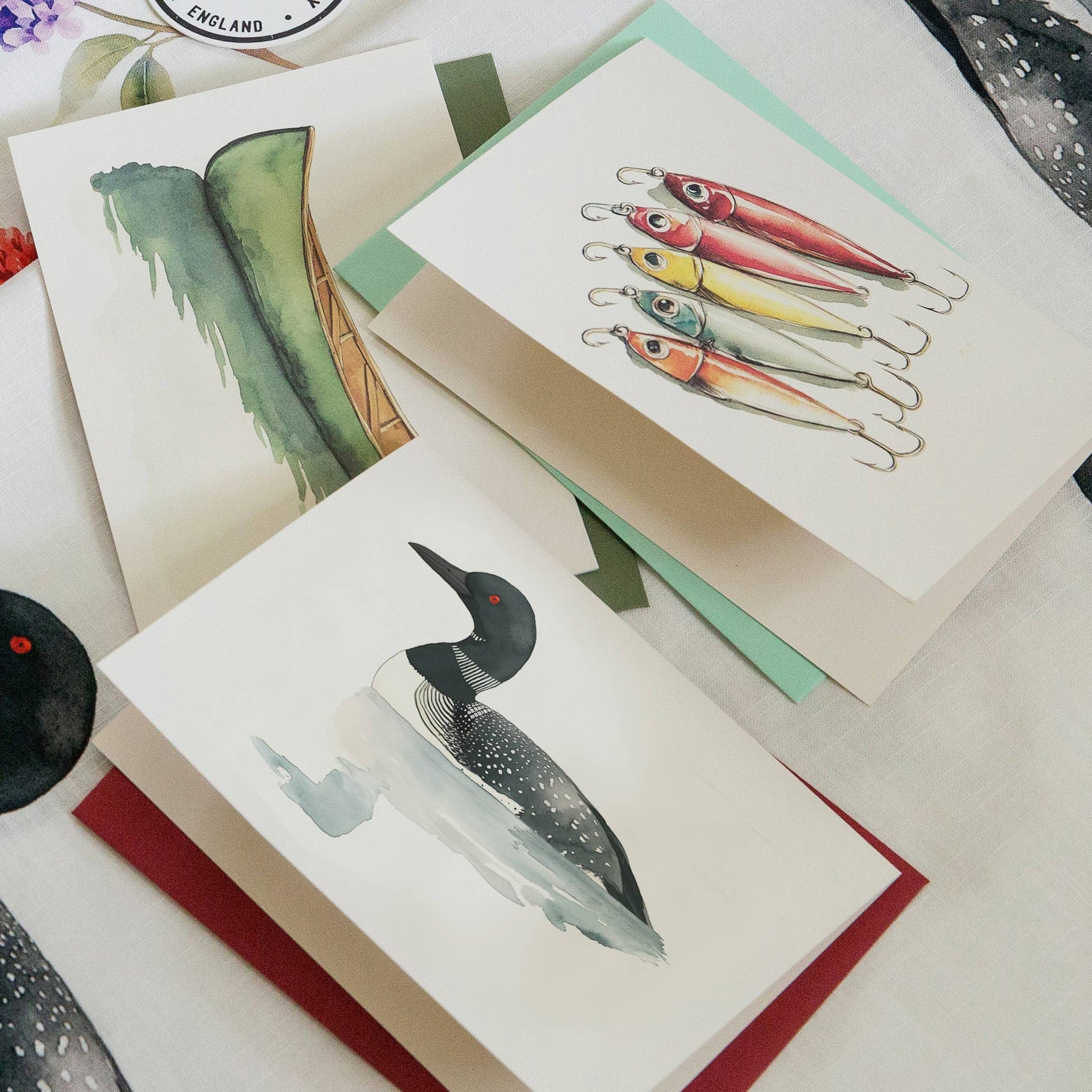 Loon - Single Sleeved Note Card