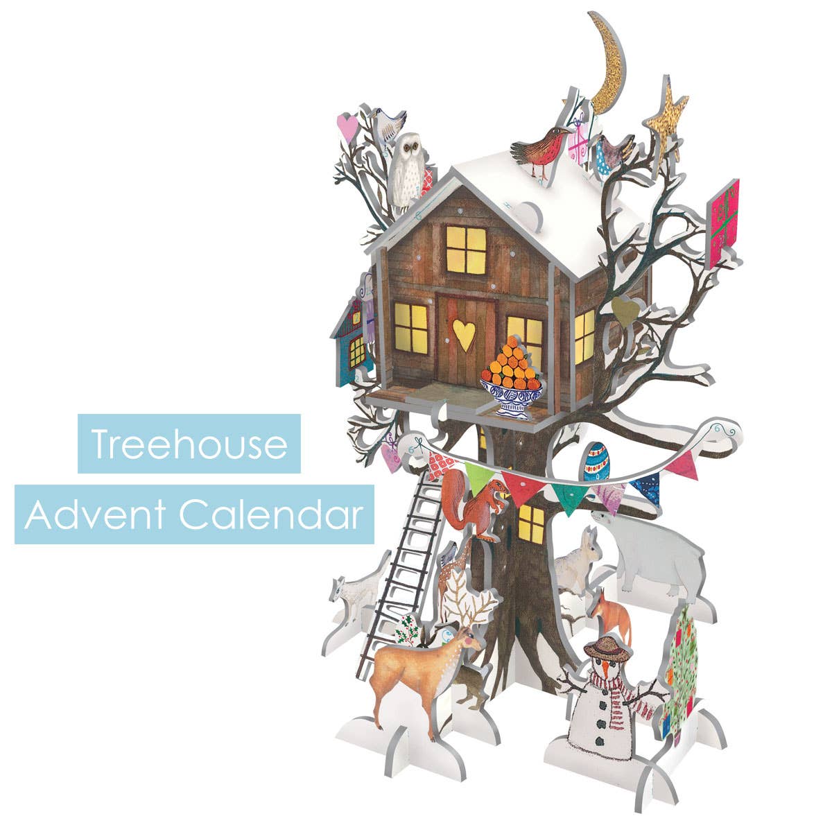 Christmas Treehouse Pop & Slot 3D Advent  - POP 110