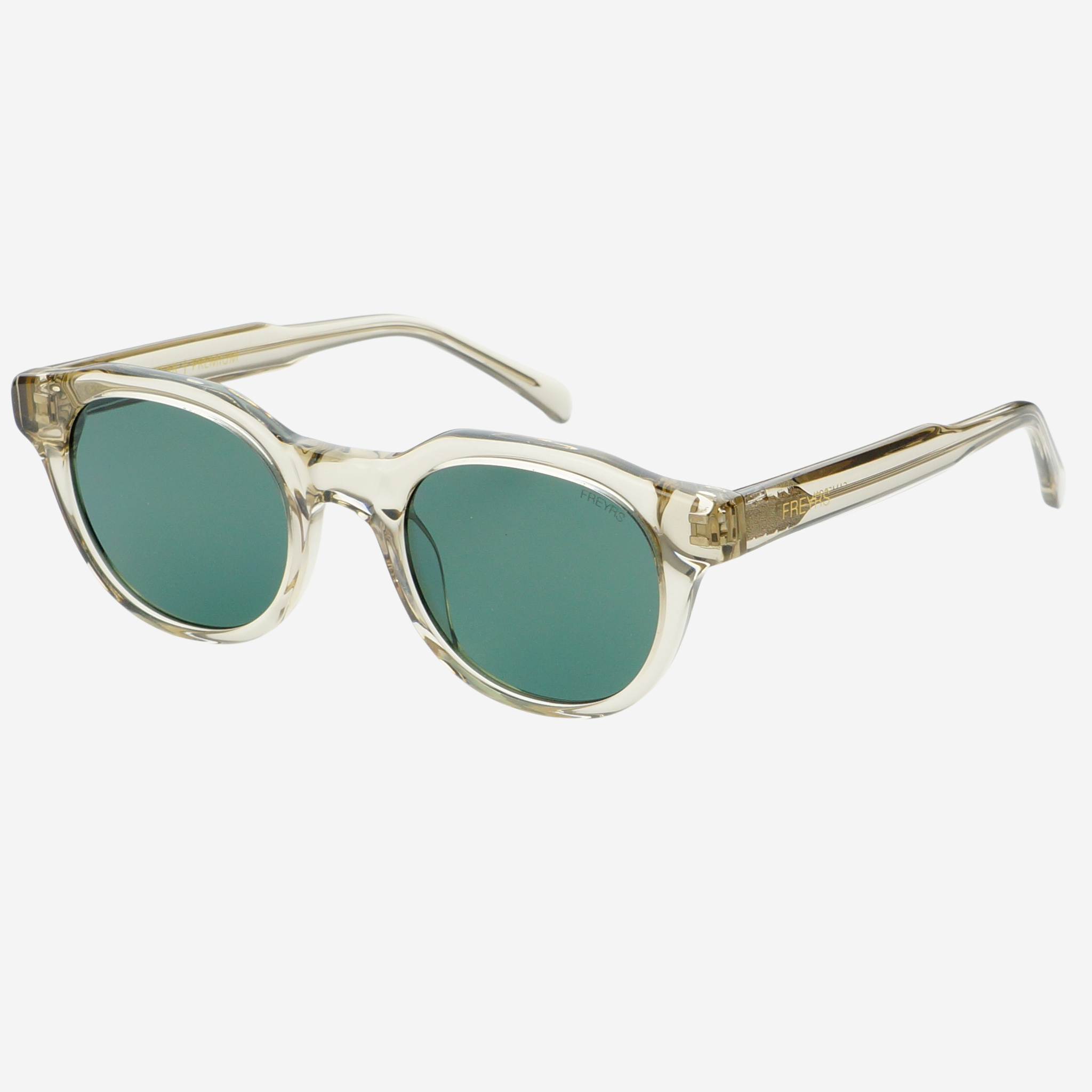 Cameron Acetate Unisex Round Sunglasses
