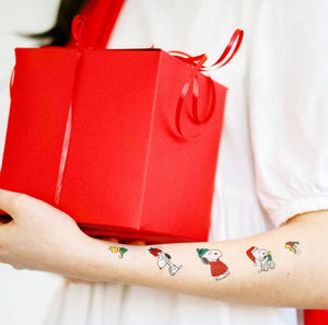 Peanuts Holiday Tattoo Sheet *New Fall 24