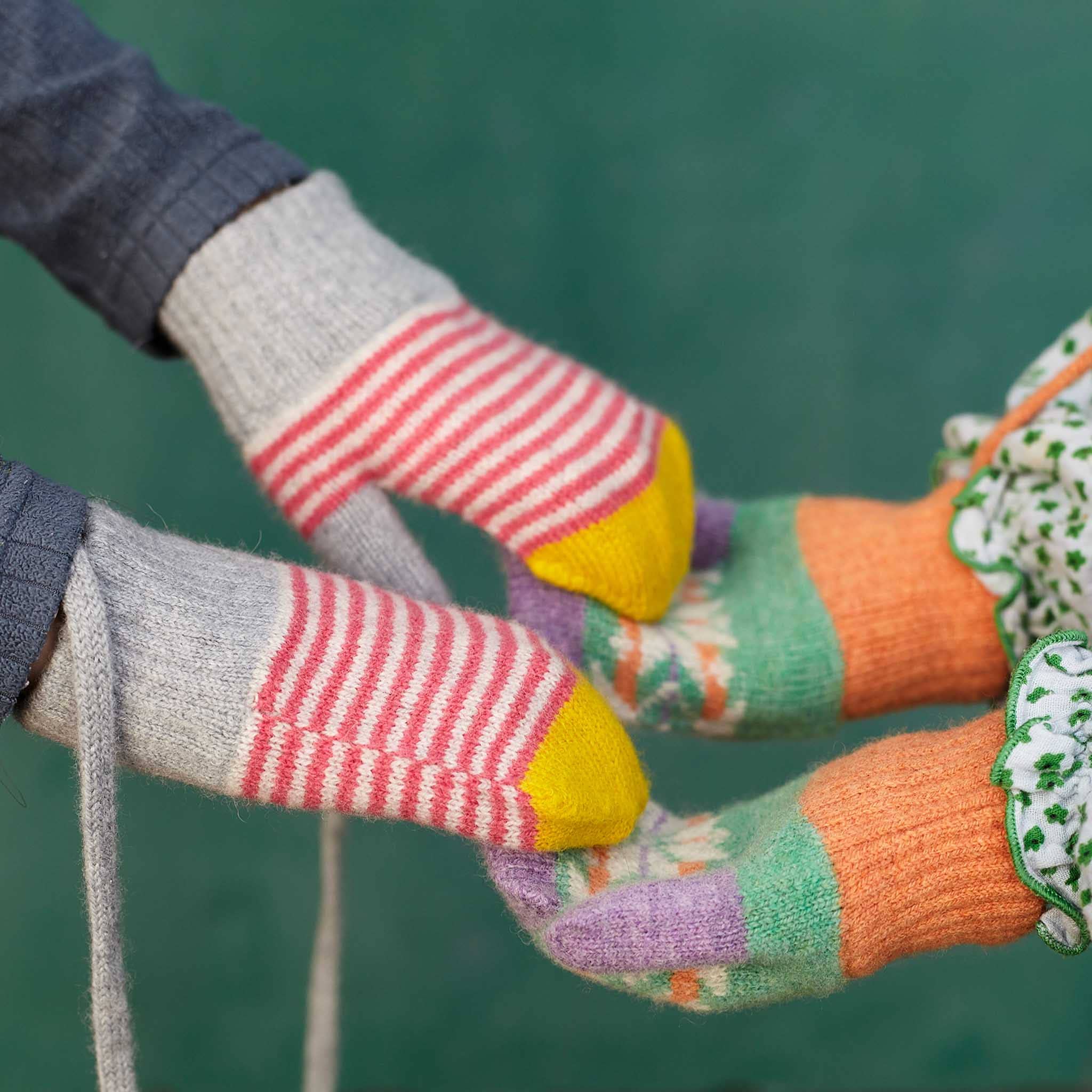Kids' Lambswool Mittens