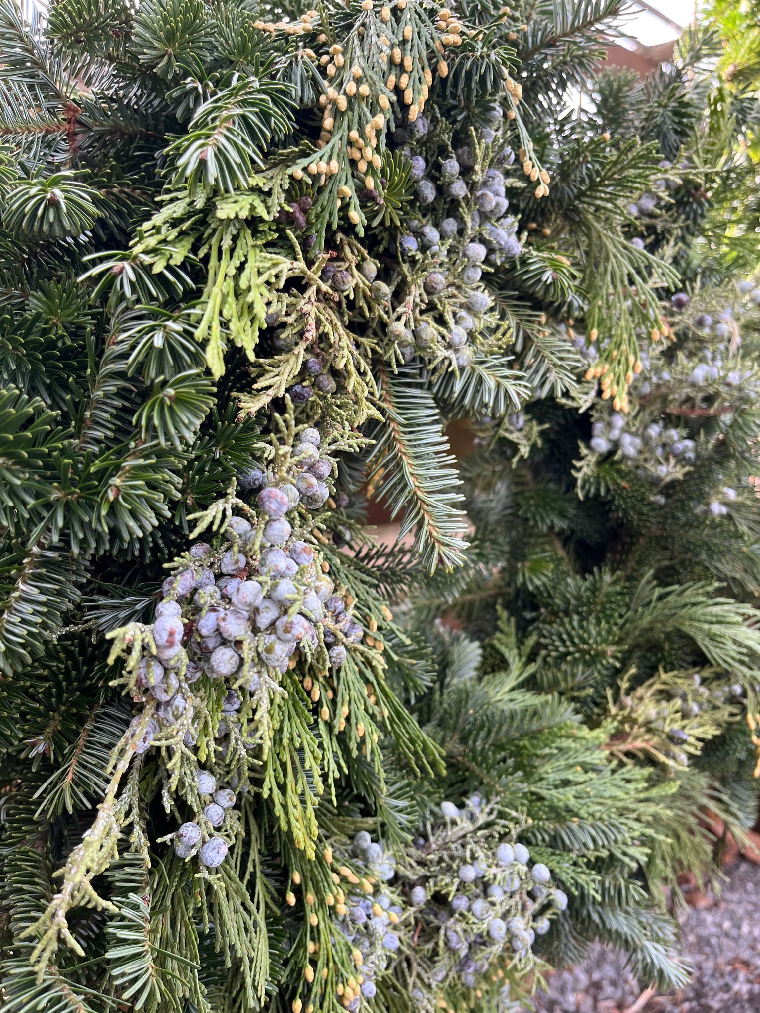 Wreath -Double Fluff Mixed