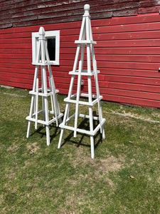 Vintage Millworks Obelisk - White