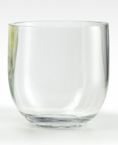 Round Vase with Tapered Bottom