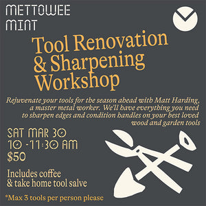 Tool Renovation & Sharpening