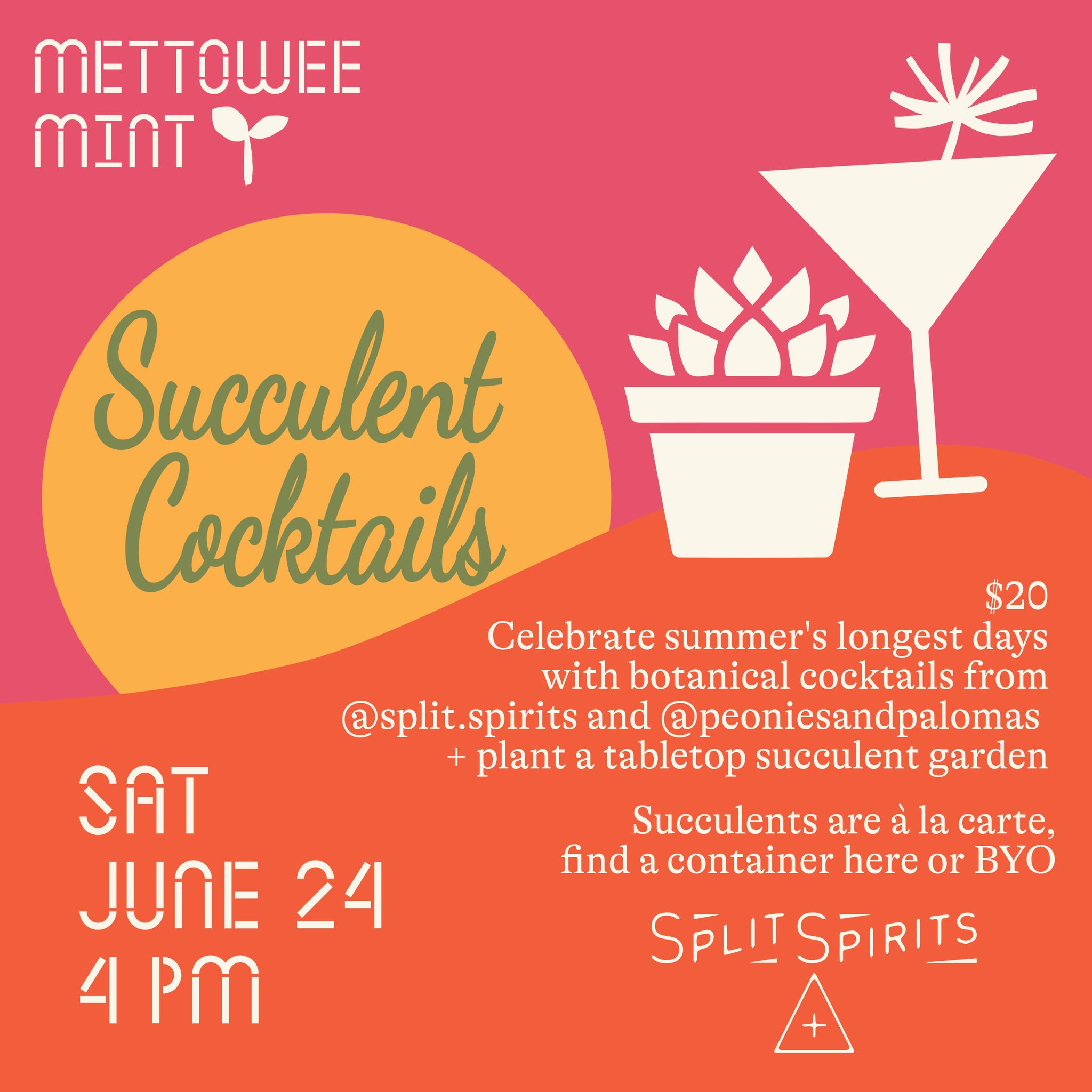 Succulent Cocktails