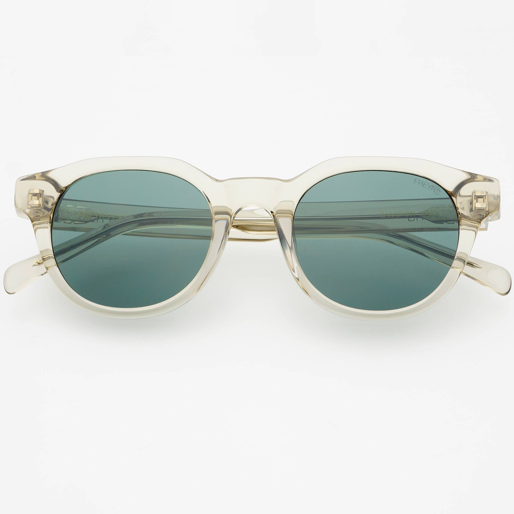 Cameron Acetate Unisex Round Sunglasses