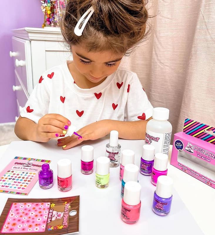 Neon Box Set Non-Toxic Kids Nail Polish