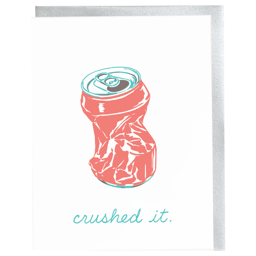Soda Can Congratulations Card