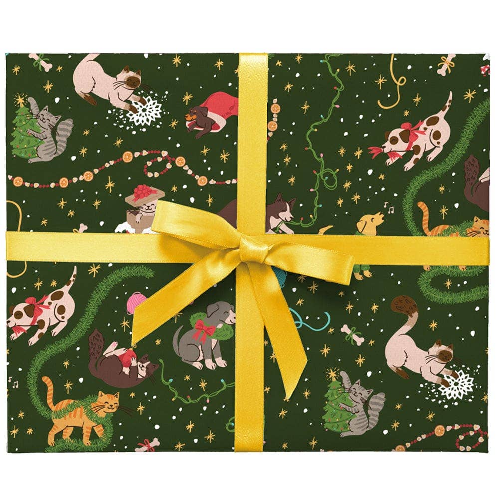 Playful Holiday Gift Wrap