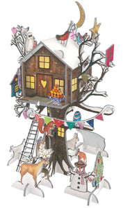 Christmas Treehouse Pop & Slot 3D Advent  - POP 110