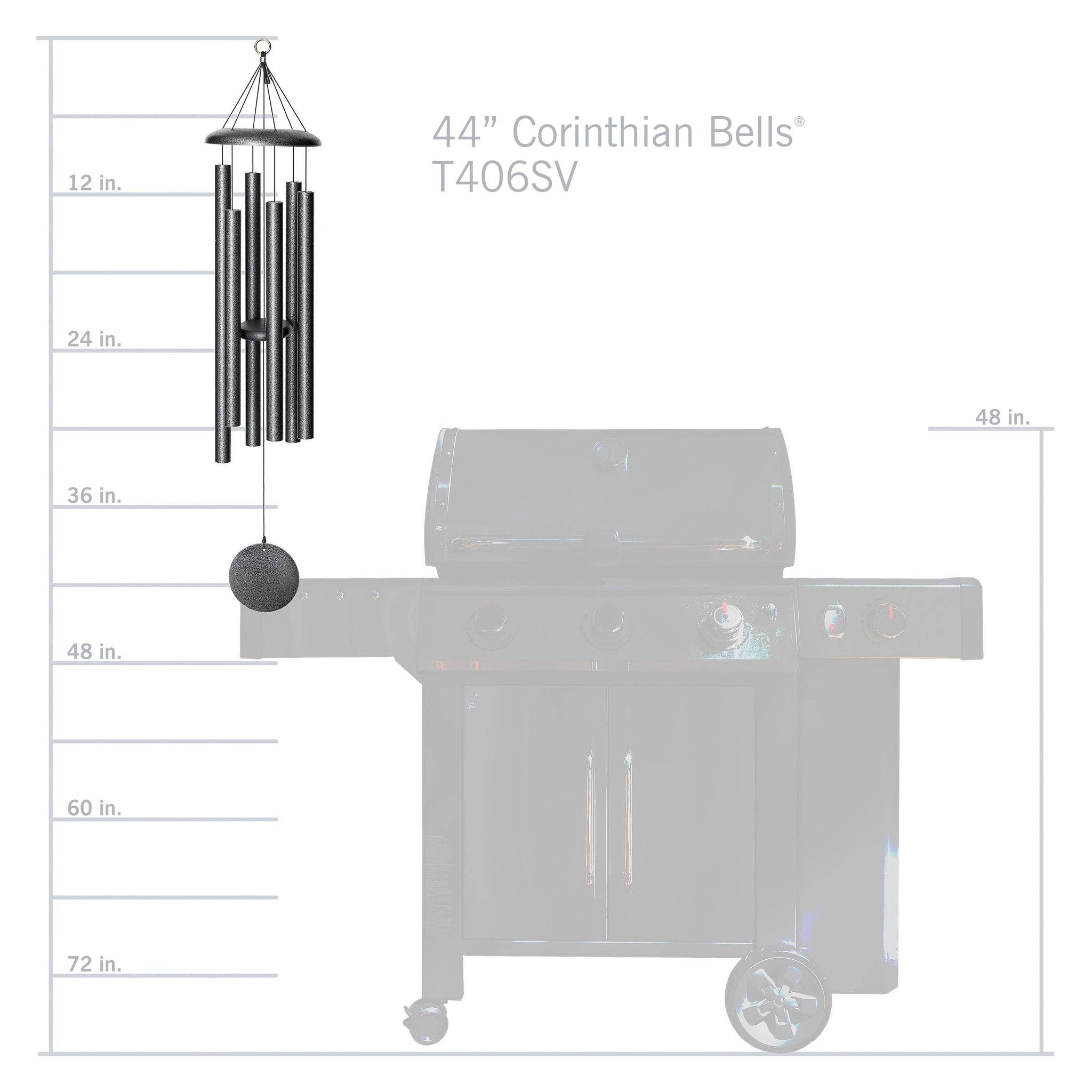 Corinthian Bells 44-inch Windchime
