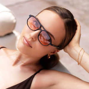 Fenix Acetate Unisex Aviator Sunglasses