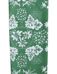 Shade Garden Bandana - 100% Cotton - Green Garden - Floral