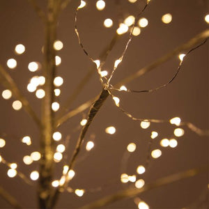 Gold Fairy Light Tree