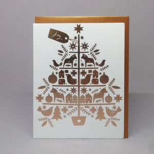 Christmas Joy Letterpress Card